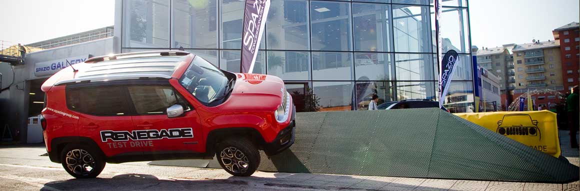 Spazio ti aspetta a Bardonecchia con Fiat 500X e Jeep Renegade!