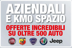Offerte auto aziendali e Km 0 da Spazio a Torino