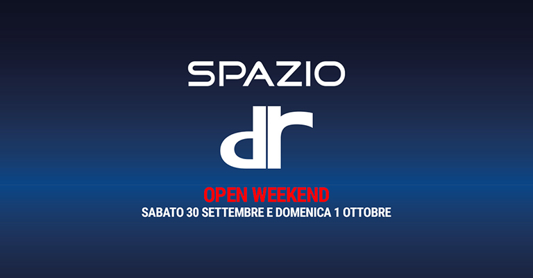 Open weekend nuovo showroom Spazio DR! 