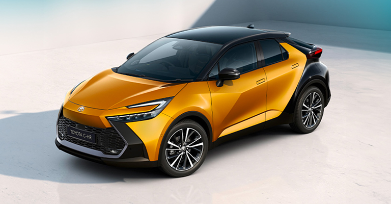 Scegli Toyota C-HR con il noleggio KINTO Flex