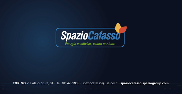 Spazio Cafasso: l’energia non è solo potenza. È condivisione ❤️