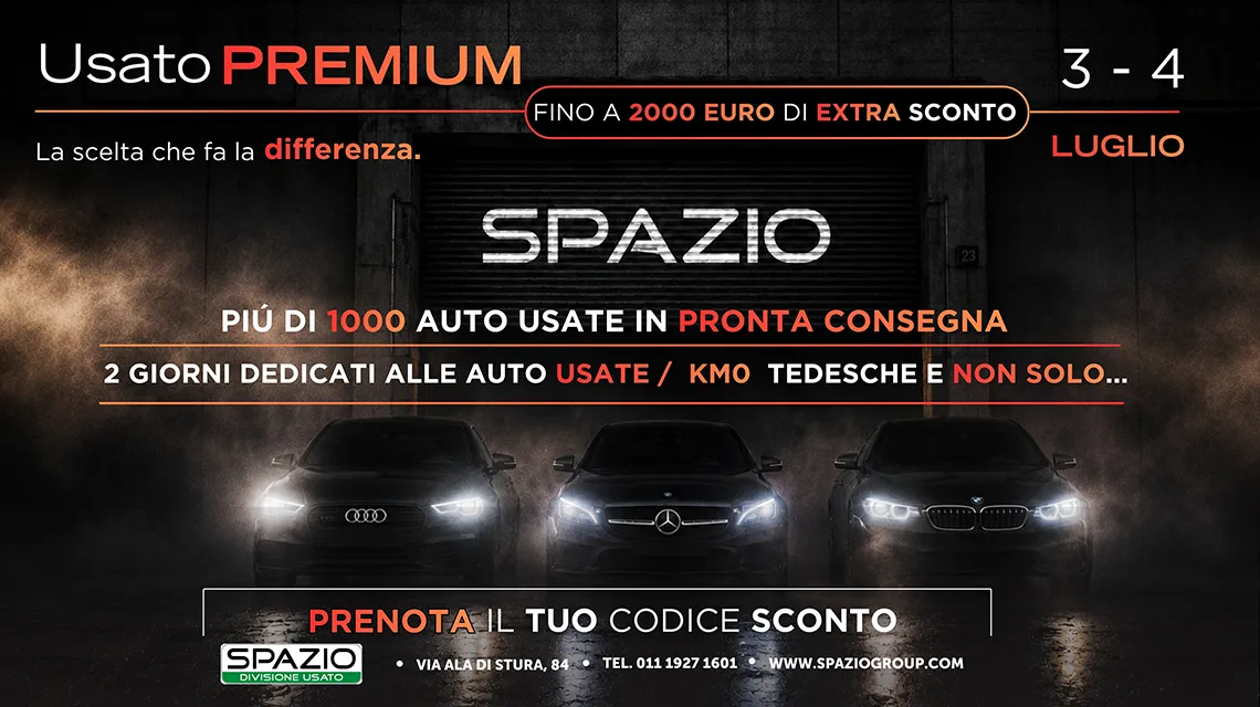 Spazio Usato Premium - Luglio 26
