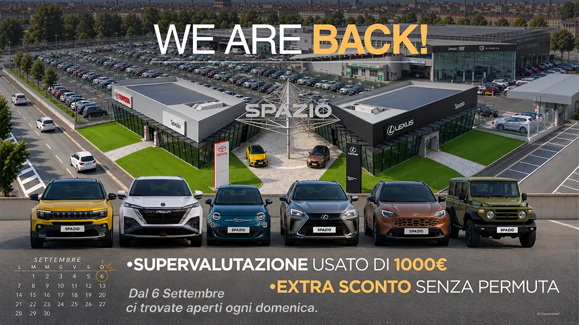 Spazio 6 Settembre 2026